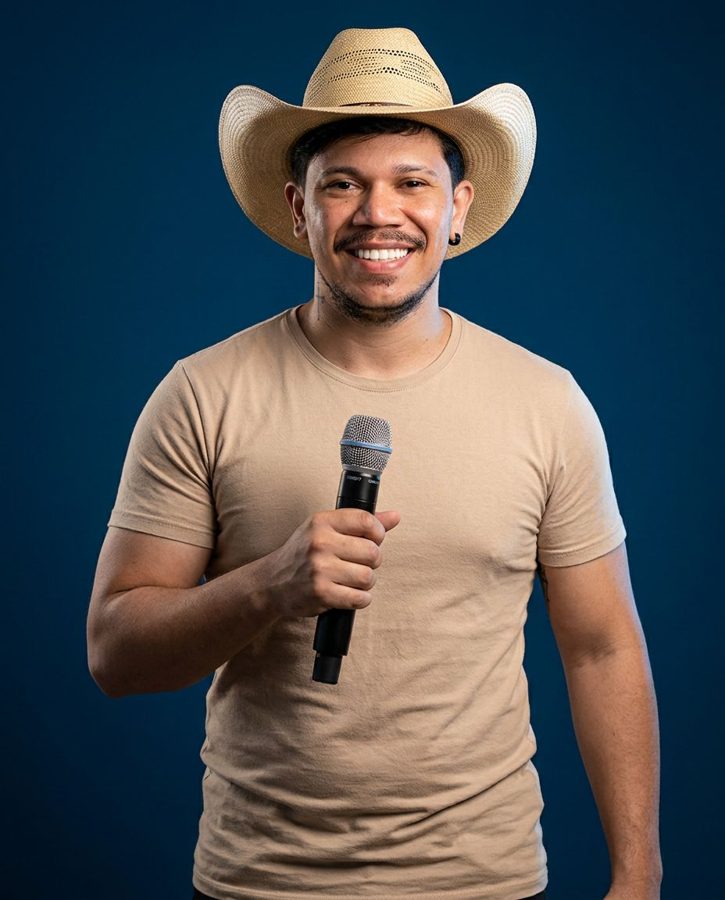 Foto de show de cantor gerada com IA — Premium country music promotional campaign #7