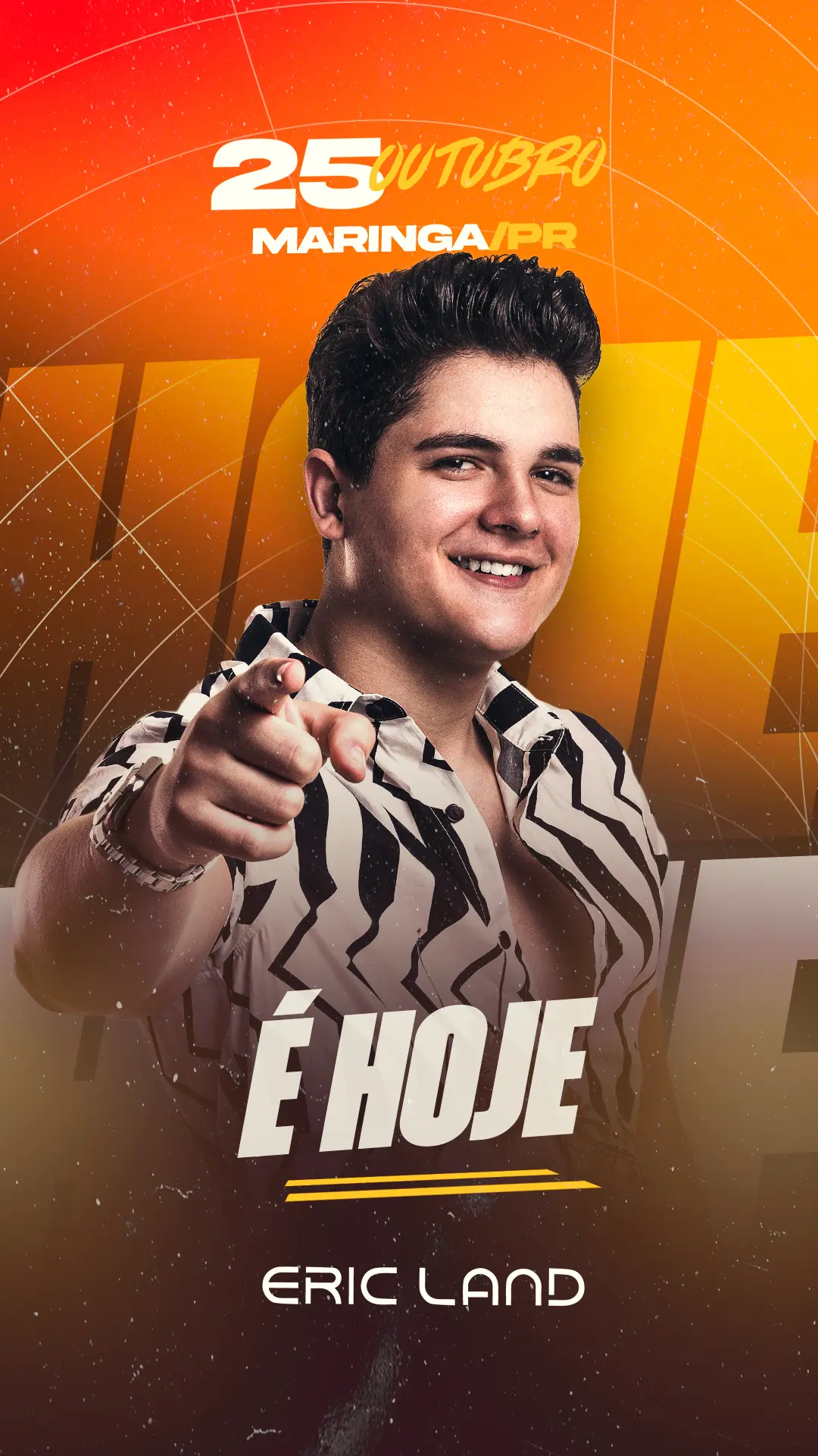 Artista PRO — Premium 12 — É hoje gradiente laranja